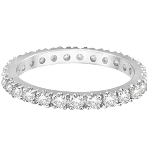 Allurez Diamond Eternity Wedding Ring Band
