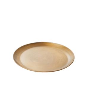 Amber Interiors Brass Round Plate