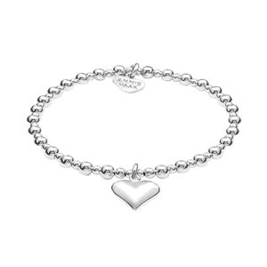 Annie Haak Designs Mini Orchid Silver Charm Bracelet