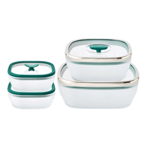 Anyday 8-Piece Glass Square Dish Set