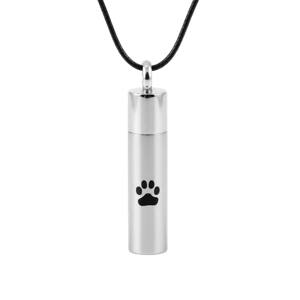 Aramat Jewels Steel Ash Pendant Tube