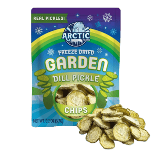 Arctic Farms Freeze Dried Dill Pickle Chips