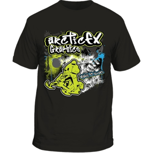 ArcticFX Graphics Grunge Bomb Performance Tee
