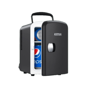 AstroAI Black Mini Fridge for Outdoors