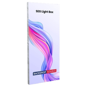 Backdrop Source Backlit SEG Fabric Display Frame