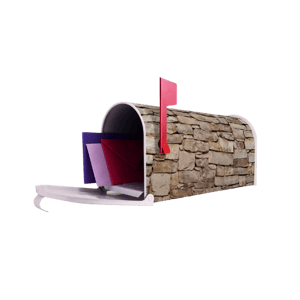 banjado Amerikanischer Briefkasten Stadtmauer