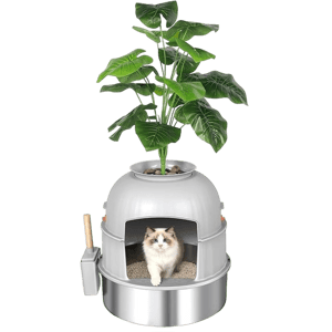 Bartuke Stainless Steel Litter Box