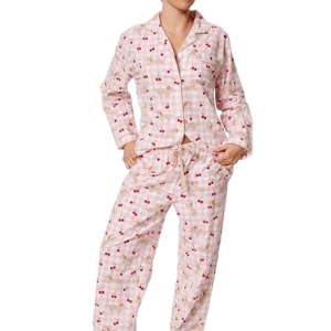 Bed Bath N' Table Cherry Dash Dog Flannelette Pyjamas