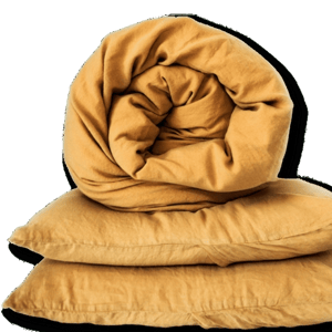 Beflax Linen Linen Duvet Cover Set