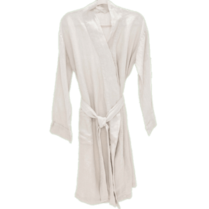 Beflax Linen Linen Bathrobe