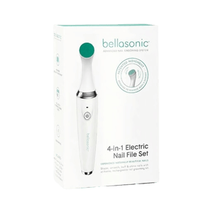 Bellasonic 4-in-1 Rechargeable Electric Nail File Set