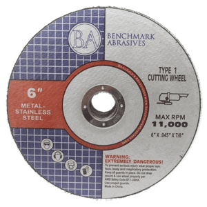 Benchmark Abrasives T1 Thin Cut-Off Wheel