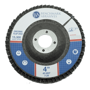 Benchmark Abrasives T29 Zirconia Flap Disc