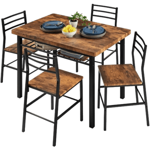 Best Choice Products 5-Piece Modern Dining Set