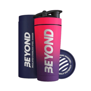 Beyond Shakers Pink & Purple Protein Shaker