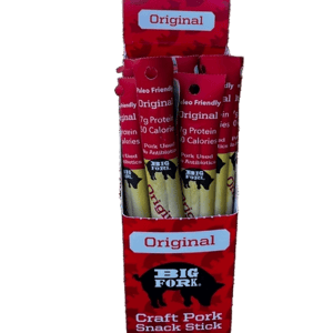 Big Fork Craft Pork Snack Sticks One Case