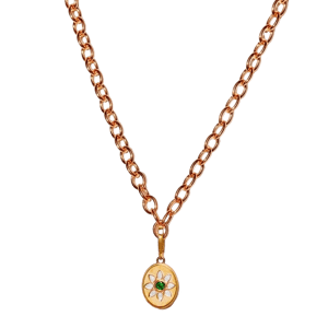 Birthdate Co. Birthstone Charm Necklace