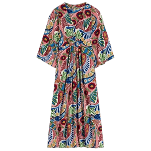 Boden Nell Kimono Midi Jersey Dress 