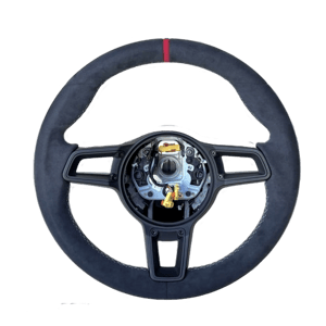 Boston Motortech Manual Porsche Steering Wheel OEM Alcantara Compatible
