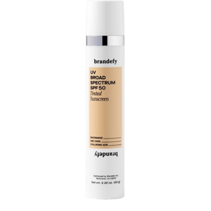 Brandefy UV Broad Spectrum SPF 50 Tinted Sunscreen