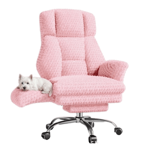 Buyglobal Rose Velvet Office & Vanity Chair