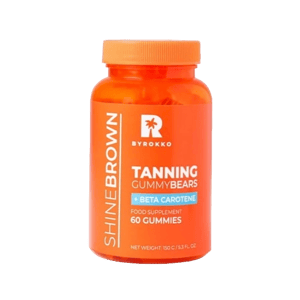 BYROKKO Shine Brown Beta Carotene Tanning Gummies
