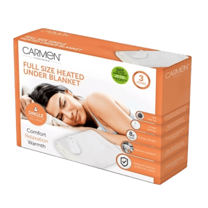 Carmen Products Full Size Single Heated Under Blanket