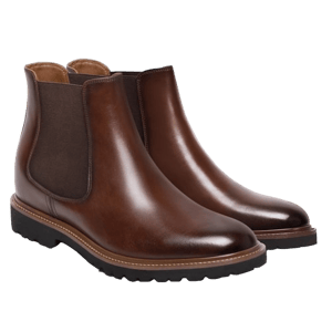 Chamaripa Brown Leather Chelsea Boots