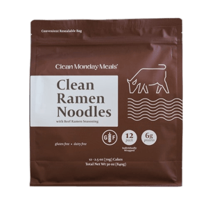 Clean Monday Meals Clean Ramen