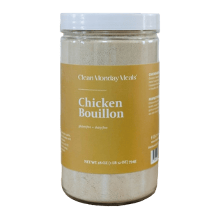 Clean Monday Meals Chicken Bouillon