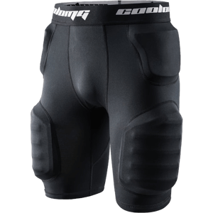 COOLOMG 5-Pad Men's Football Padded Shorts Football Girdle for Men, Pads on HIPS, Thighs and Tailbone