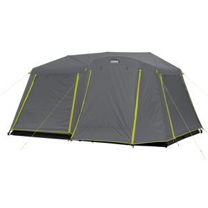 CORE Equipment 9 Person Instant Cabin Tent with Full Rainfly