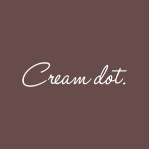 Cream dot.