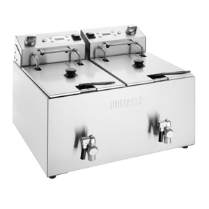 Buffalo Countertop Electric Fryer with Timer