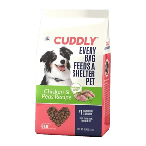 CUDDLY Chicken & Pea Grain Free Dry Dog Food