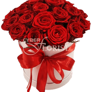 Cyber Florist Red Rose Gift Box