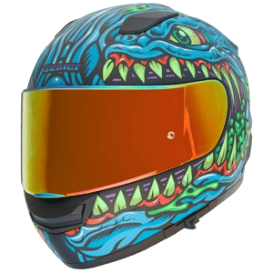 CycleGear SEDICI Strada 3 Animale Helmet