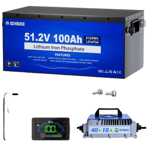 DC HOUSE 48V 100Ah LiFePO4 Batterie