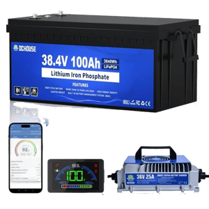 DC HOUSE 36V 100Ah 2.0 LiFePO4 Batterie