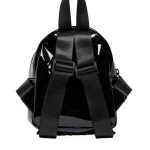 Designer Childrenswear Diesel Girls Embossed Logo Backpack in Black