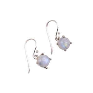 Djuna Jewellery Moonstone Drop Earrings