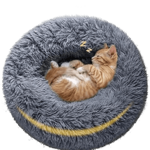 Dog Love Design Panier Apaisant pour Chien &ndash; Lit Donut Ultra-Moelleux Anti-Stress