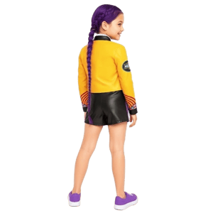 Don Disfraz Disfraz de Cantante K-Pop Lila para ni&ntilde;a