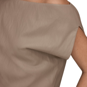 Donna Karan Asymmetric Angle Hem Top