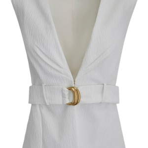 Donna Karan Extended Shoulder Vest