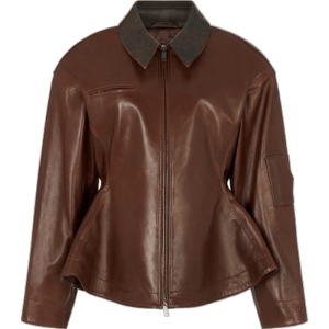 DUCIE Bernadette Leather Jacket