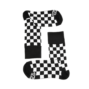 Dude. Your Team Socks. Black + White Checkered Socks