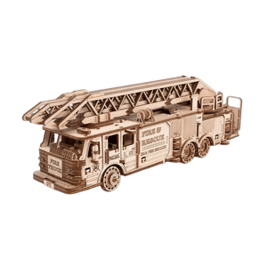 Eco Wood Art Firetruck