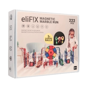 ELIS DESIGN Magnetick&aacute; stavebnice EliFix kuličkov&aacute; dr&aacute;ha