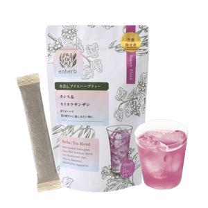 enherb 水出しアイスハーブティー カシス＆セイヨウサンザシ